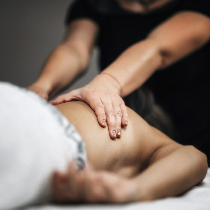 Lymphatic massage treatment